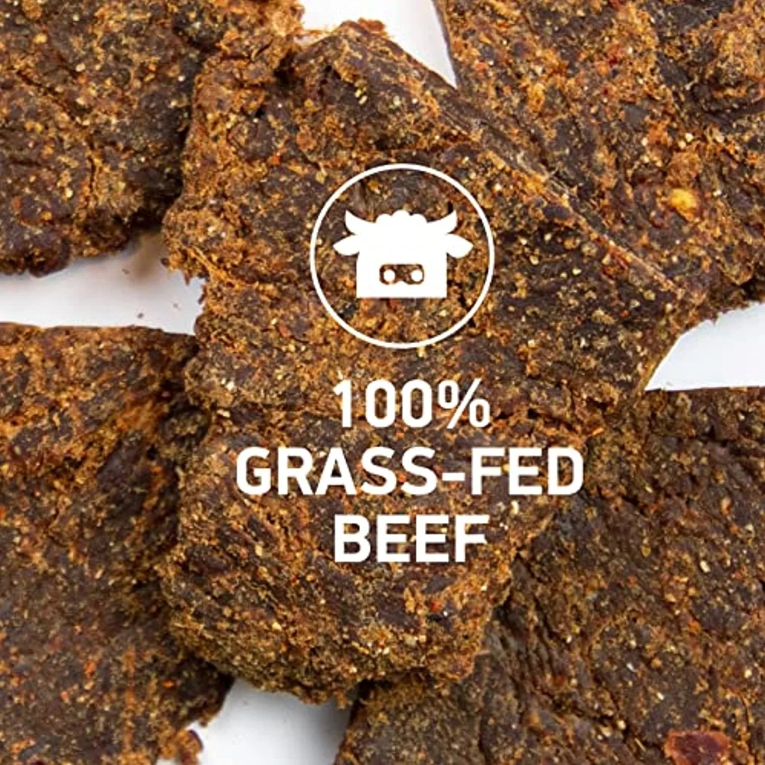 Krave Southwest Hatch Chile Beef Jerky, 100% Grass-Fed Beef, Zero Sugar, No Artificial Ingredients, Gluten-Free, 12G Protein, No Nitrates - 2.1 Oz Bags (4 Pack)