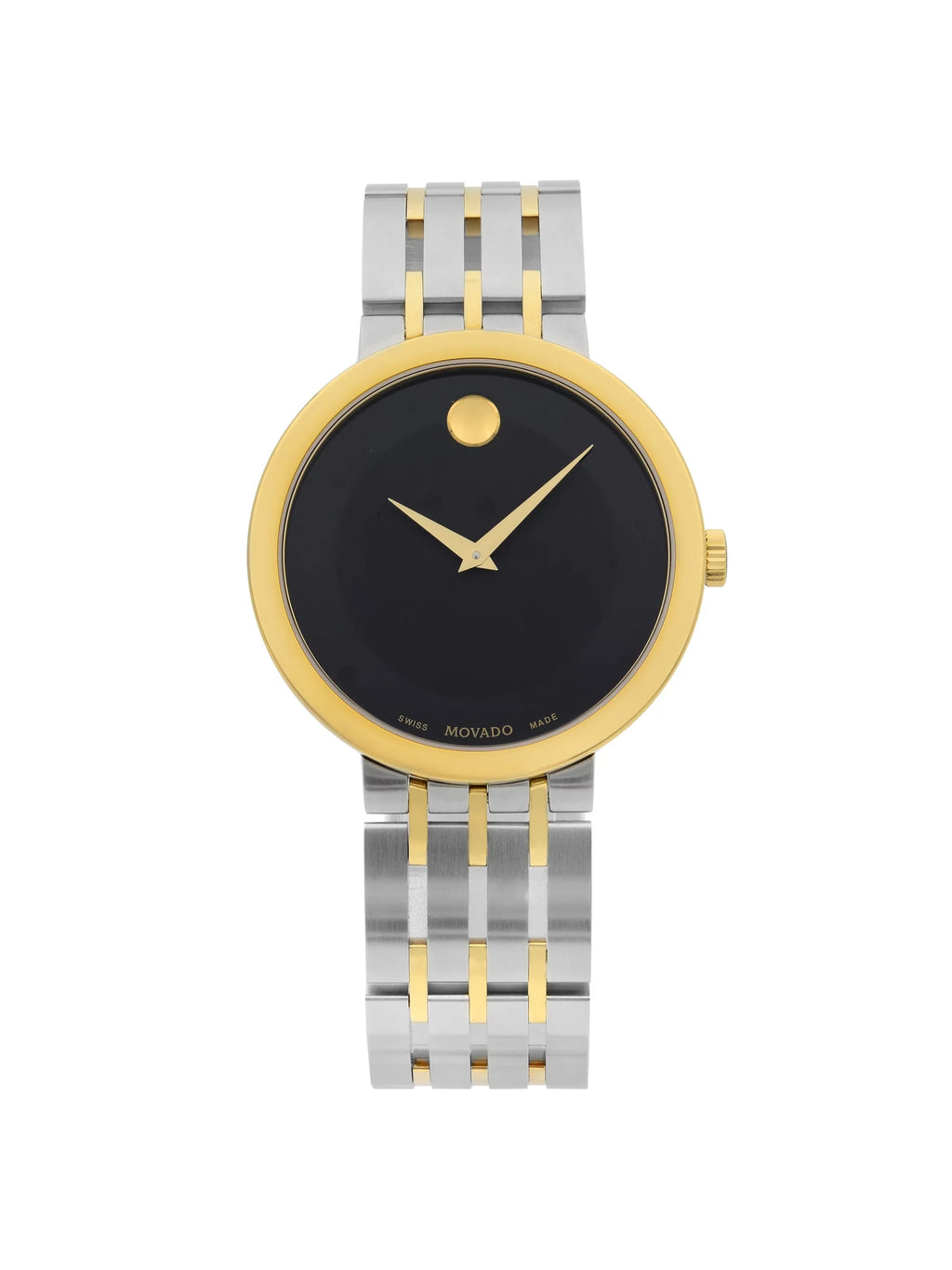 Movado Esperanza Two Tone Stainless Steel Quartz Ladies Watch 607058