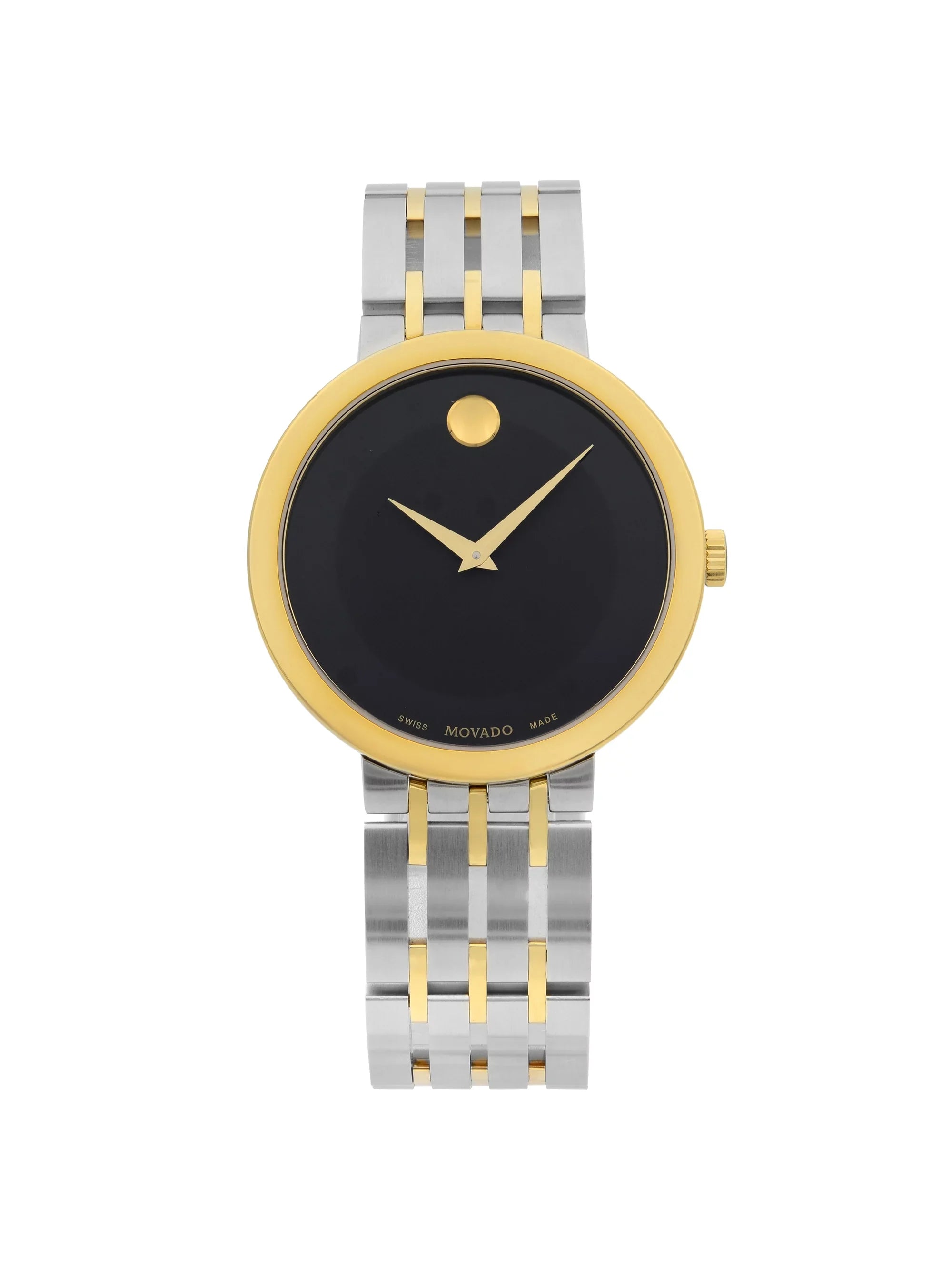 Movado Esperanza Two Tone Stainless Steel Quartz Ladies Watch 607058