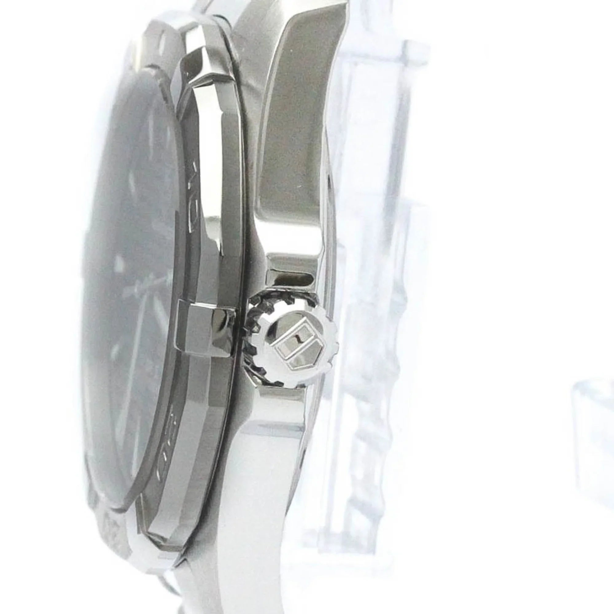 Pre-Owned Polished TAG HEUER Aquaracer Caliber 5 Steel Automatic Watch WAY2113 BF566053 (Good)