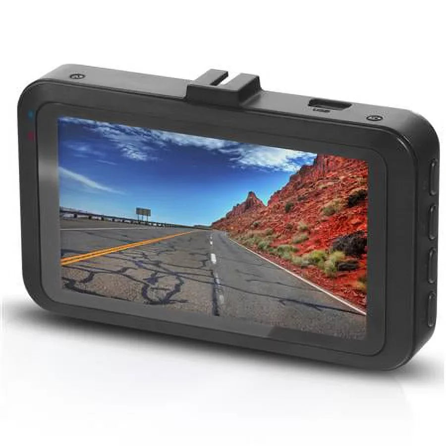 MNCD330 12MP Full HD 3.0" LCD Screen Dash Camera, Red