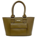 Pre-Owned Burberry tote bag brown beige PVC leather BURBERRY handbag ladies (Good)