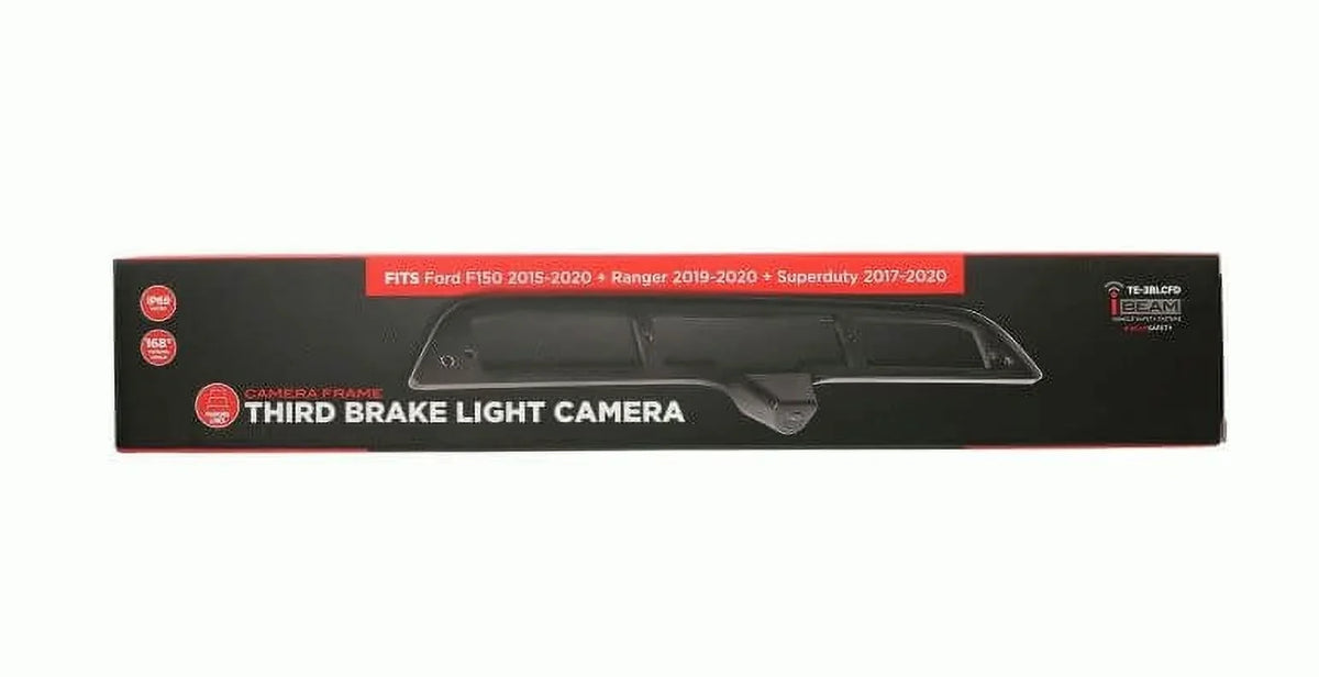 iBeam TE-3BLCFD Third Brake Light Cargo Camera for Select Ford 2015-20 Vehicles