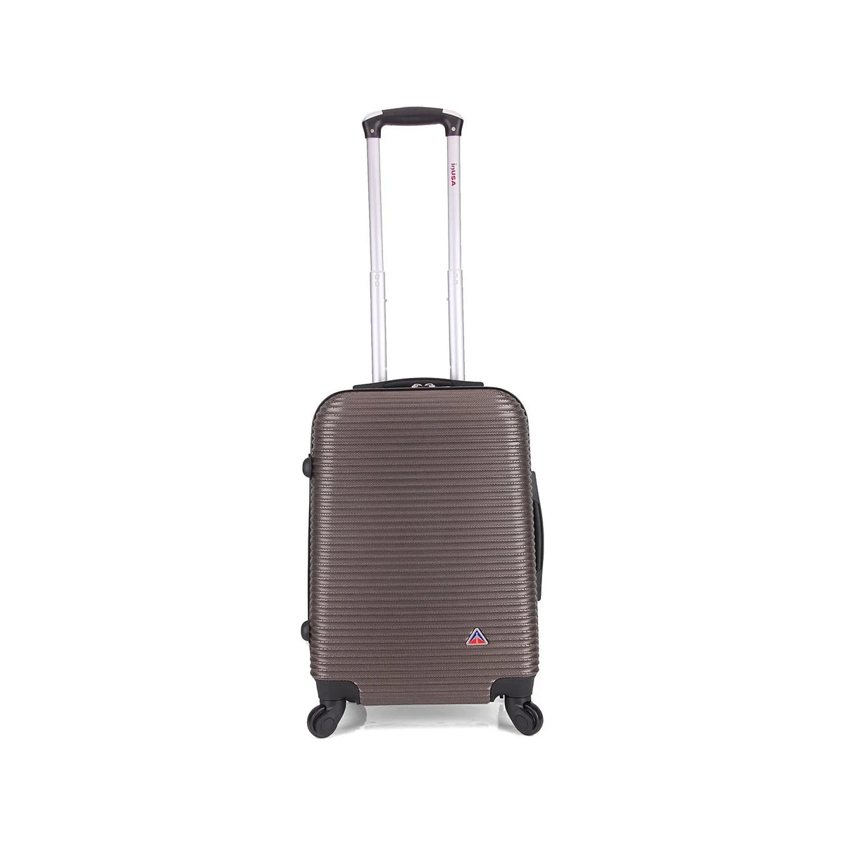 InUSA Royal PC/ABS Plastic Carry-On Luggage Brown (IUROY00S-BRO)