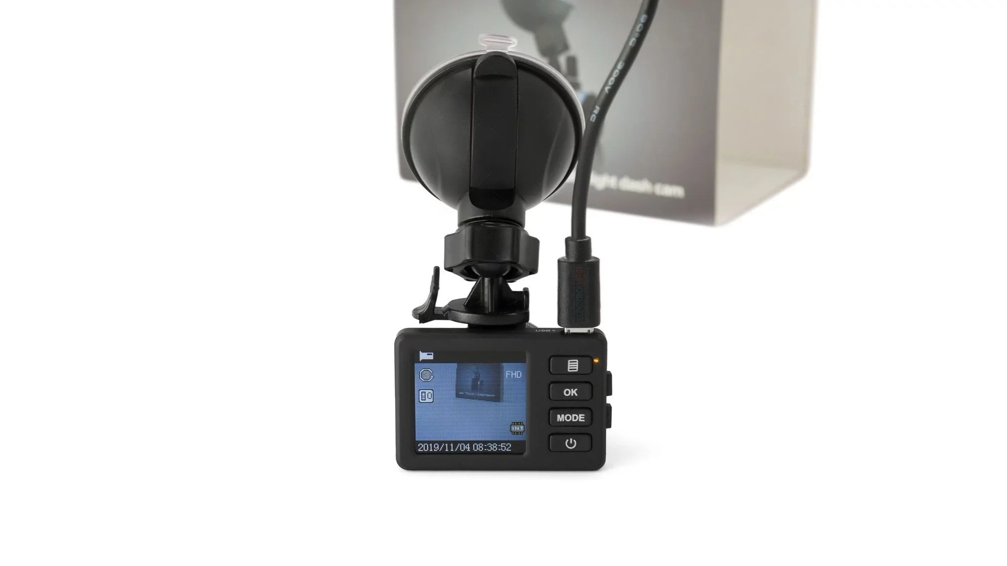 Car Dash Cam Dvr W/ Expandable Memory Card Slot
