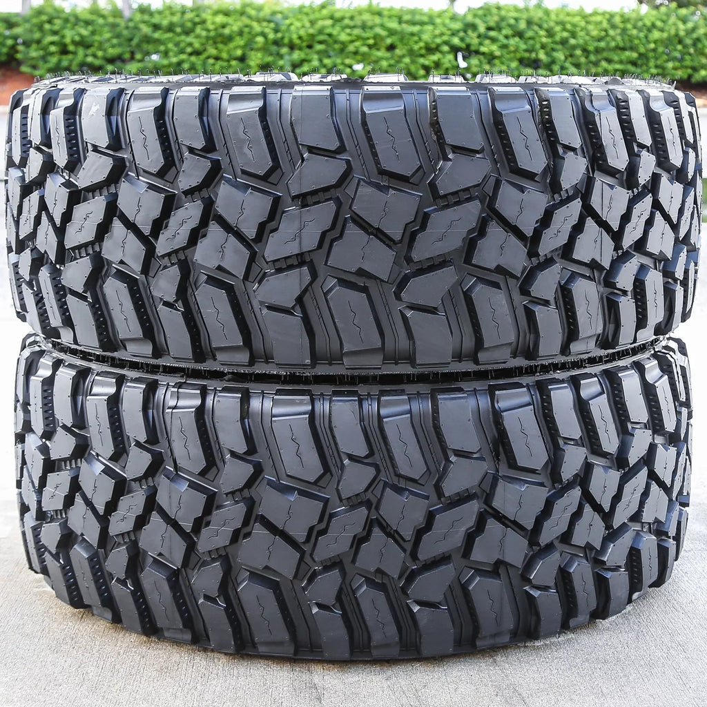 Pair of 2 (TWO) Cooper Protection STT Pro LT 35X12.50R20 121Q E (10 Ply) MT M/T Mud Tires
