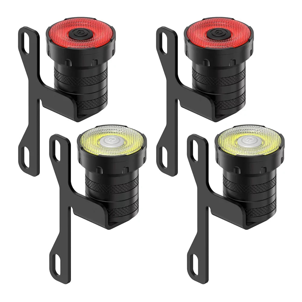 Anself Skateboard USB Rechargeable Skateboard Longboard Front and Rear Set with 4-in-1 Charging Cable