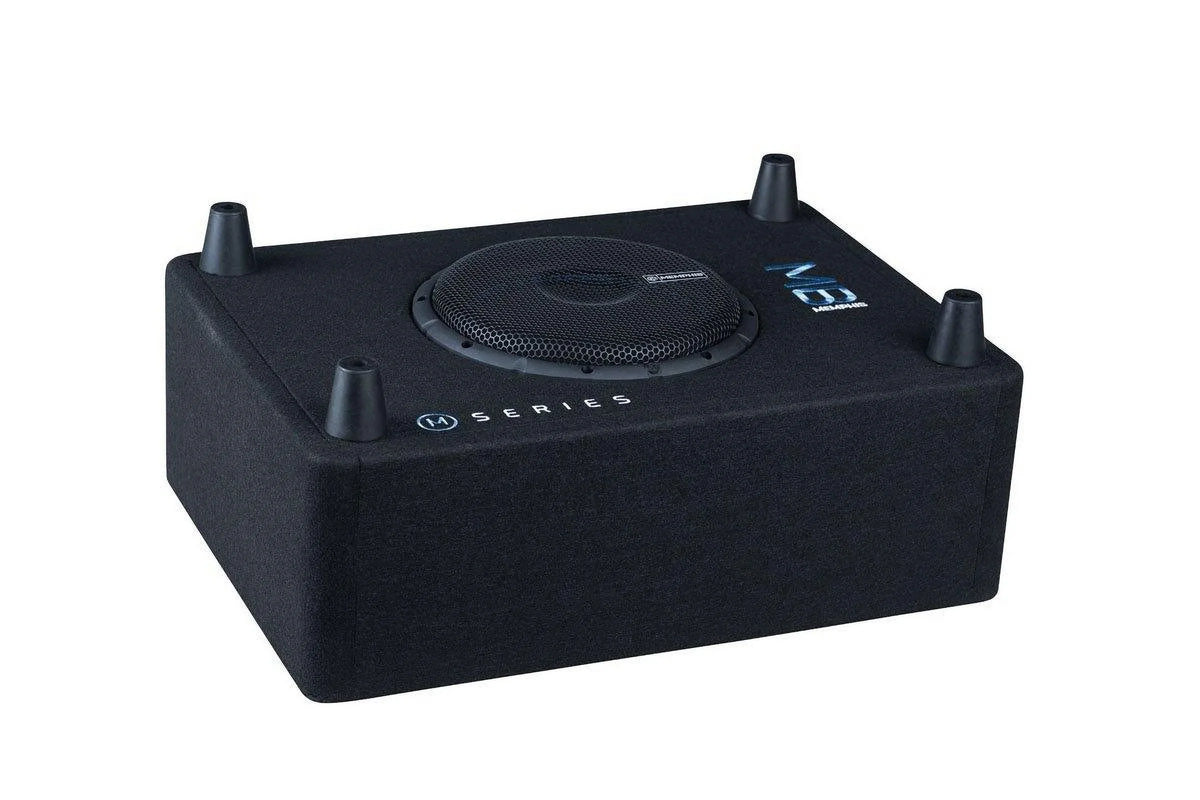 Memphis Audio MBE10SP 10 Inch 500W Amplified Subwoofer Single Bass System 2 Ohm