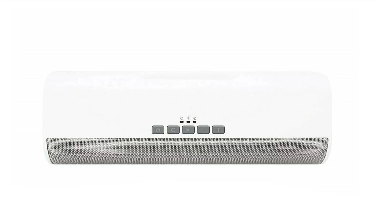 NEW Braven B2300BSD 2300 HD Bluetooth Wireless Stereo Speaker 8800mAh Power Bank WHITE/GRAY