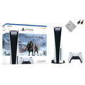 TEC New Sony PlayStation_PS5 Gaming Console (Disc Version) with God of War(GOW) Ragnarök Bundle