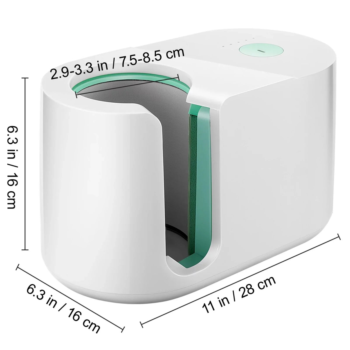 BENTISM Mug Press Machine, Automatic Mug Heat Press 11-15oz, One-touch Setting, Cup Transfer Sublimation Portable Coffee Presser, Pro Easy Mug Press Machine DIY Printing