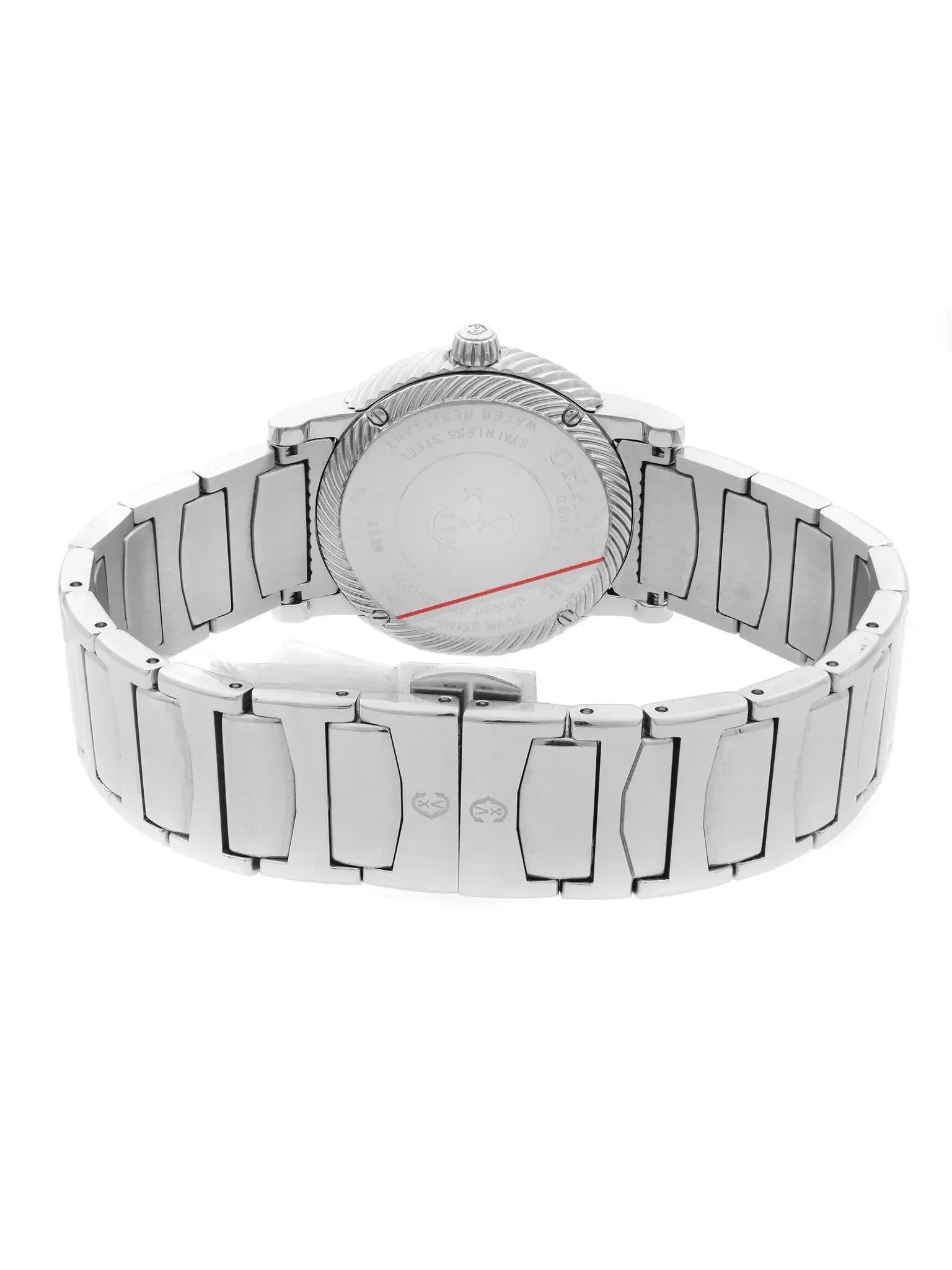 New Charriol Parsii 33mm Steel Diamond White MOP Dial Quartz Watch P33S2.920.001