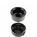 Front Rubber Center Console Cup Holder Insert Pair 2pc Set for Envoy Trailblazer