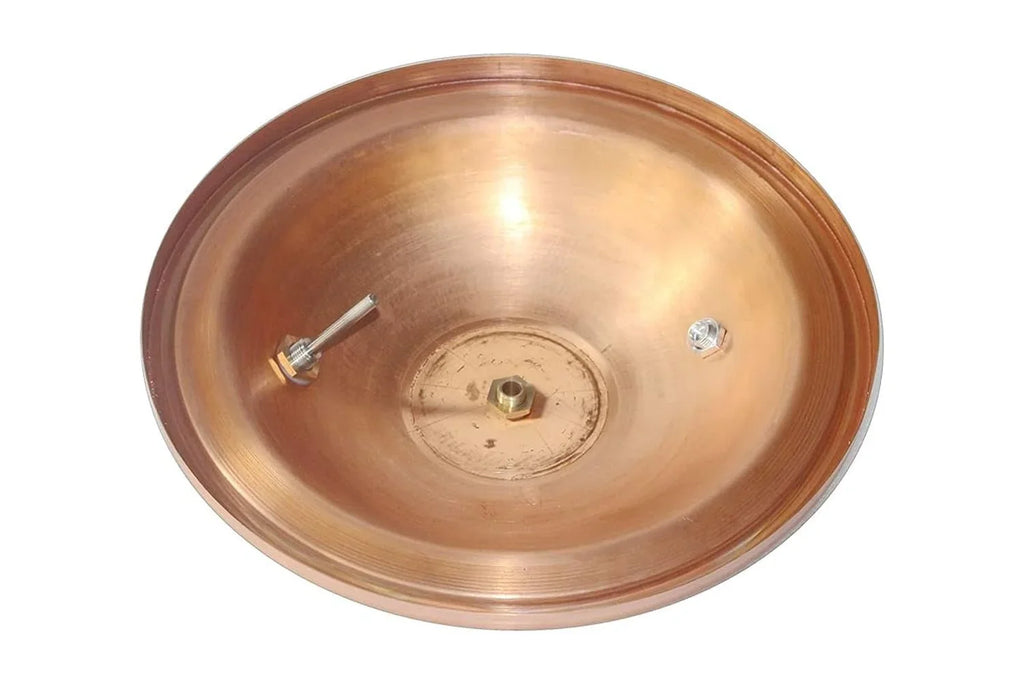 YINCHEN Water Distiller Copper Lid Pot Still with Thumper Keg Thump (Copper 5 Gallon)