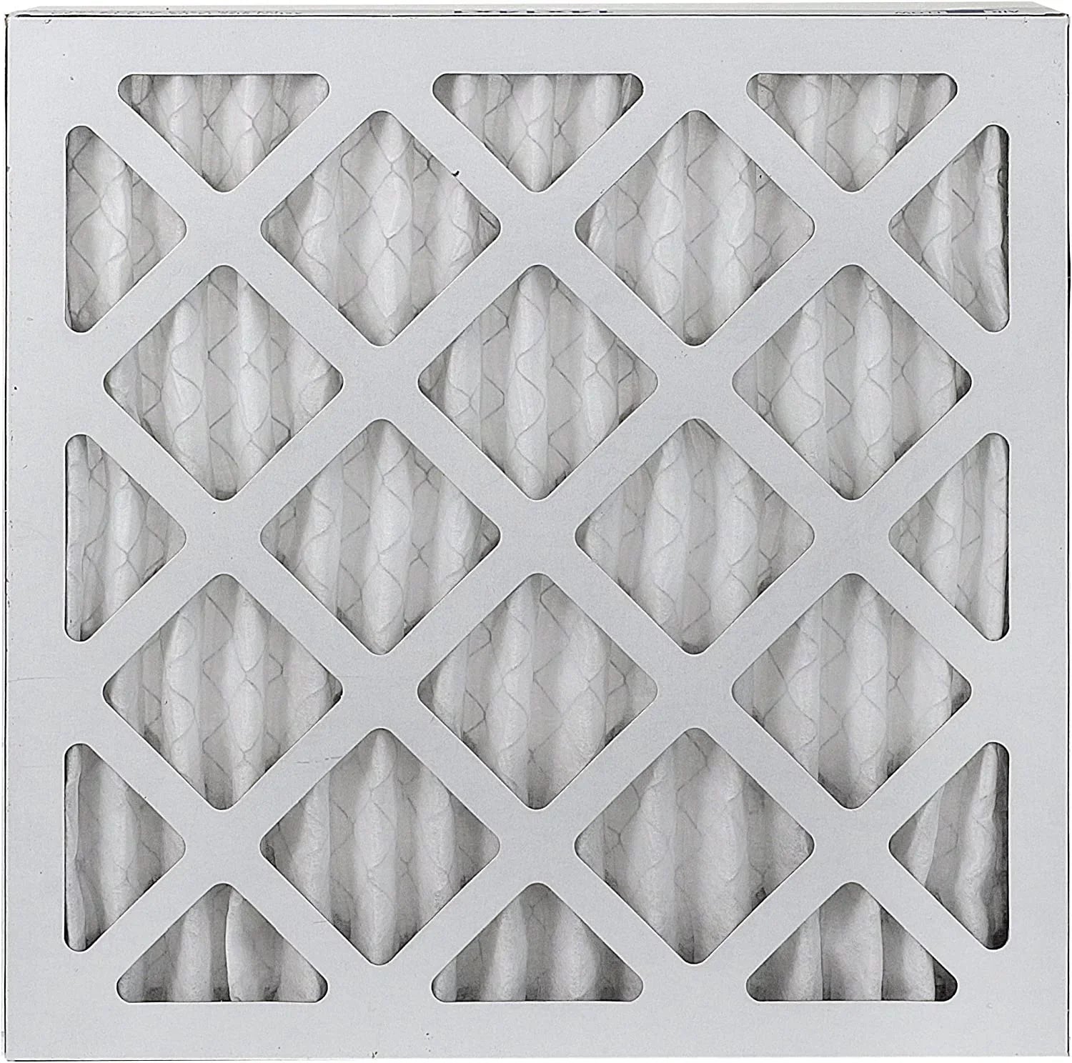 Filterbuy 18x18x1 MERV 8 Pleated HVAC AC Furnace Air Filters (12-Pack)