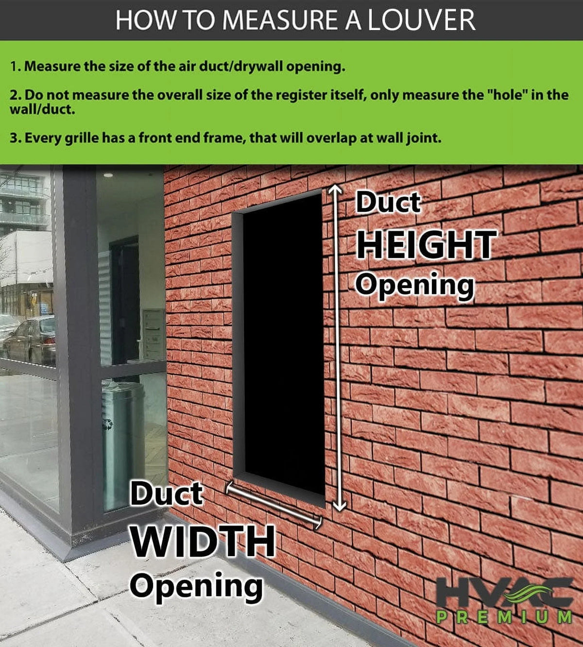 16"w X 8"h Crawl Space Aluminum Exterior Vent for Walls & Crawlspace - Rain & Waterproof Air Vent with Screen Mesh - HVAC Grille - Brown Outer Dimensions 17.5w x 9.5h