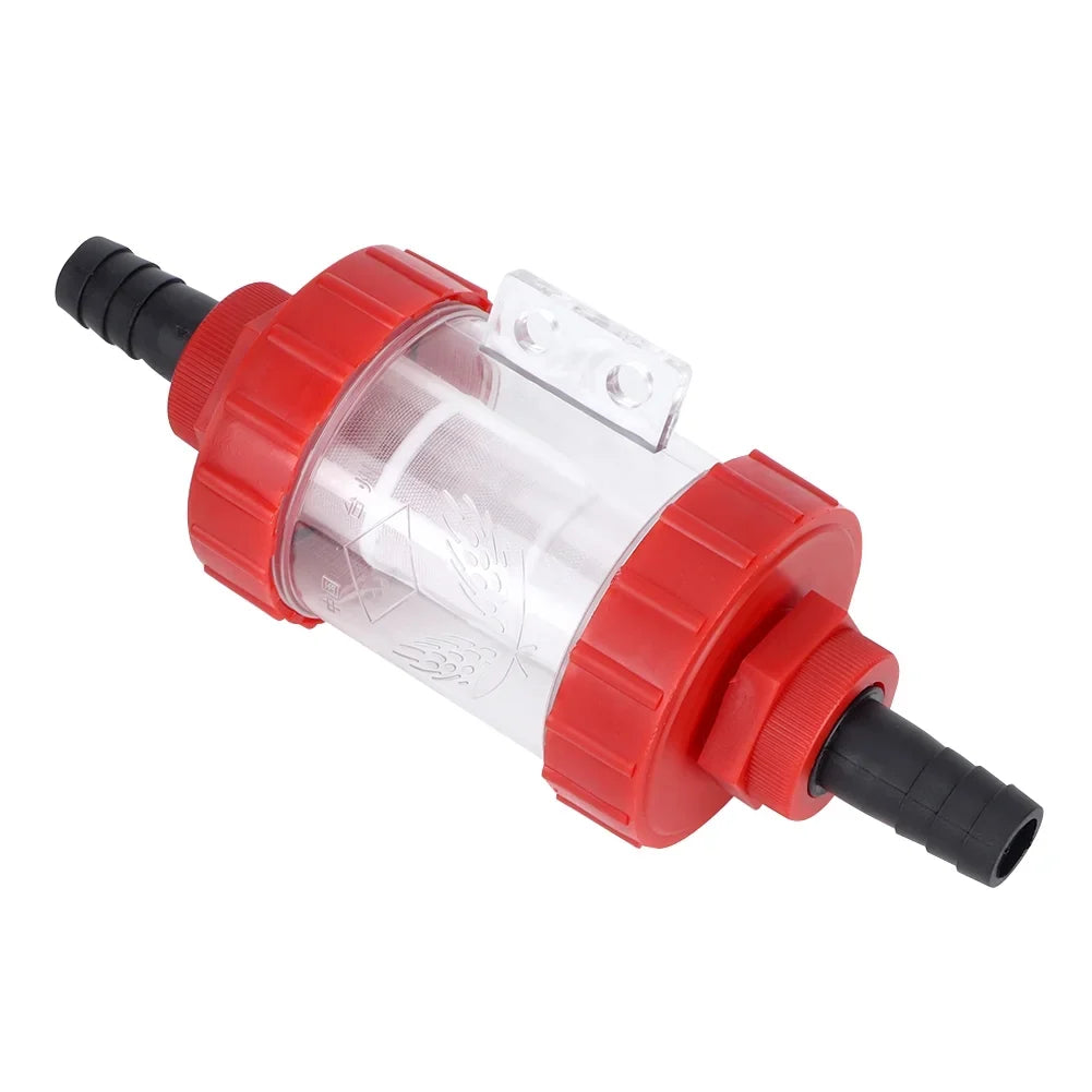 Leylor In-line Mesh Filter-Agricultural In-Line Mesh Filter High Water Pump Transparent Filter (1?)