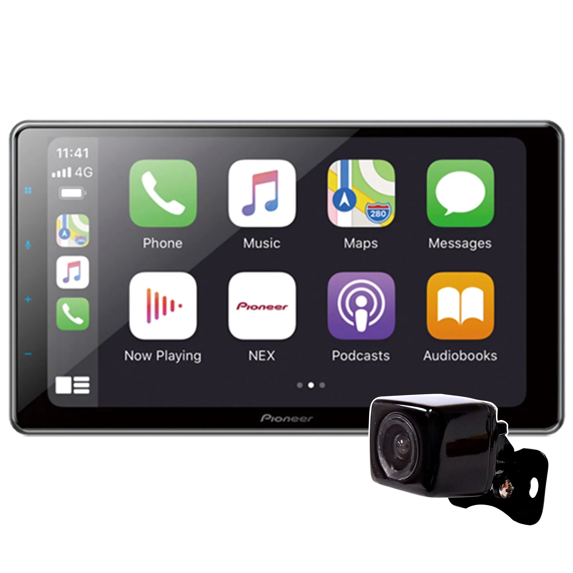 New Pioneer DMH-WT7600NEX 1-DIN 9" Digital Media Receiver & Backup Camera