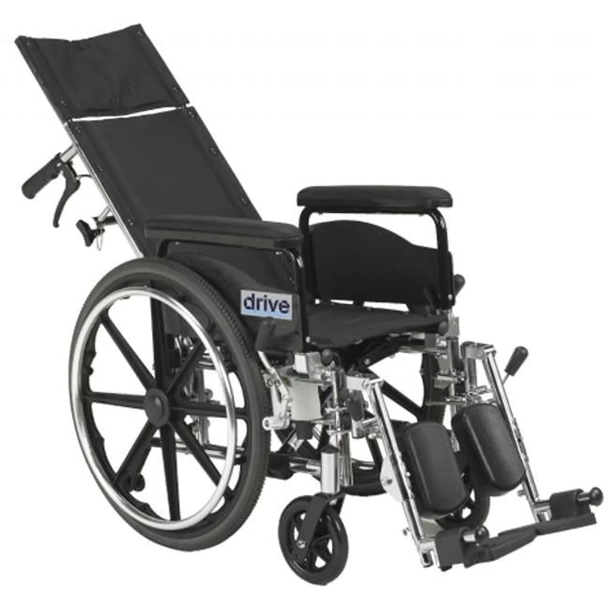 Viper Plus GT 18'' Reclining Wheelchair with Full Arms