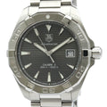 Pre-Owned Polished TAG HEUER Aquaracer Caliber 5 Steel Automatic Watch WAY2113 BF566053 (Good)