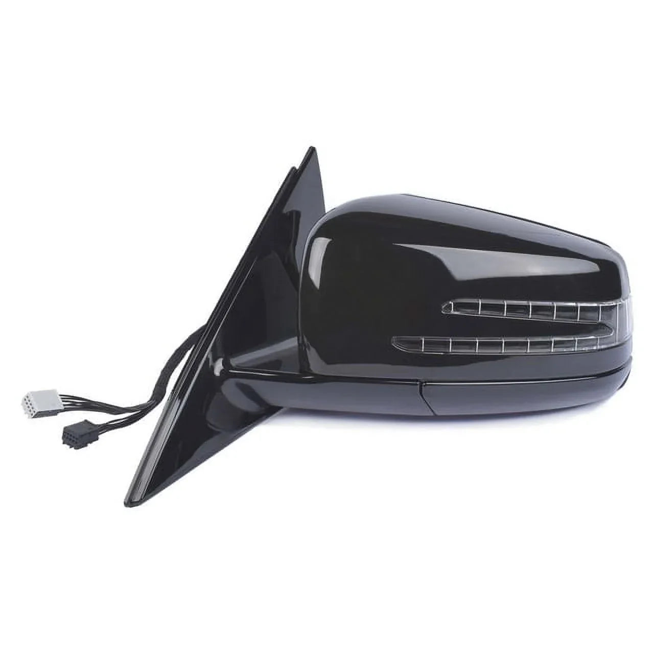 GELUOXI Driver Side Rear View Mirror for Mercedes-Benz E-Calss Sedan Wagon 2010-2016 Black 1Pc