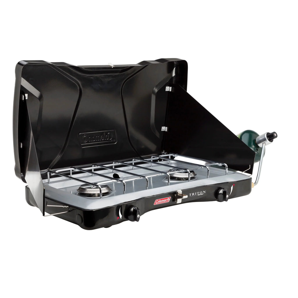 Coleman® Triton™ Propane Gas Camping Stove, 2-Burner