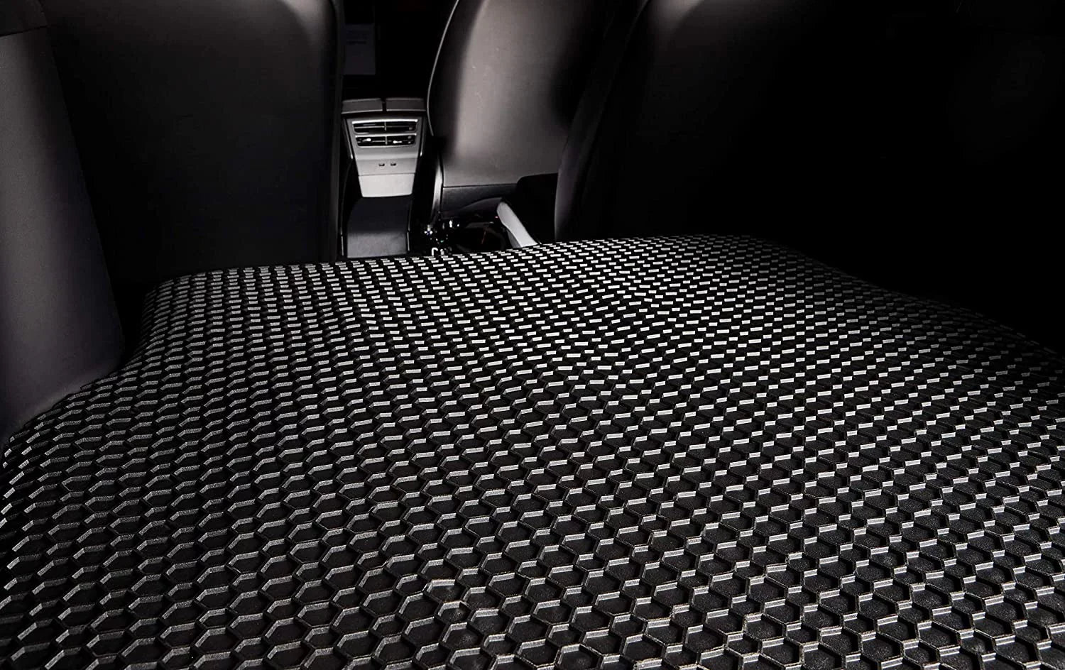 TOUGHPRO Cargo/Trunk Mat Accessories Suitable with BMW X3 - with Cargo Tie Down Rails - All Environment - Heavy Duty - (Made in USA) - 2021