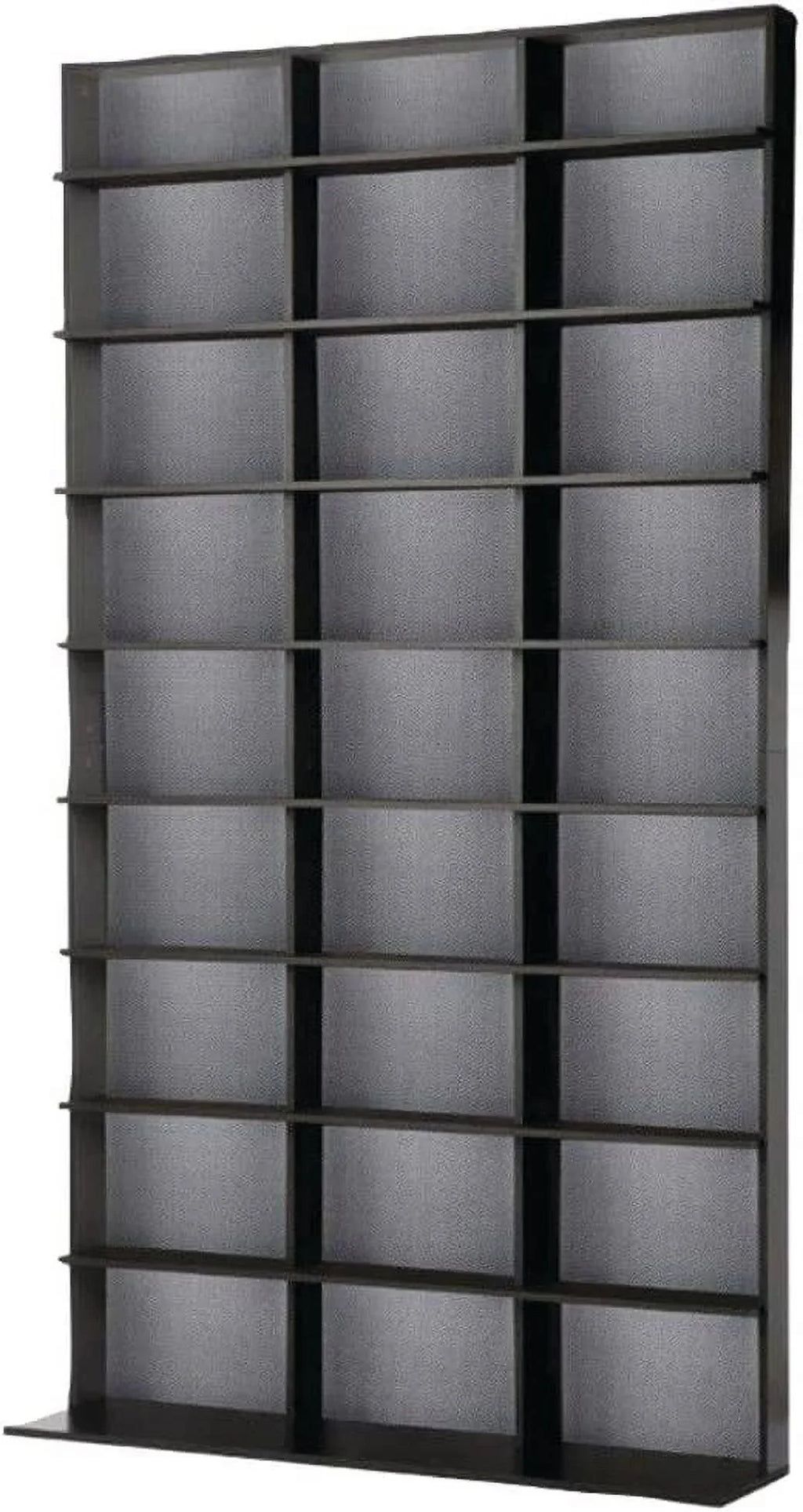 Media Storage Cabinet - Large Tower, Stores 837 s, 630 Blu-Rays, 531 s, 624 PS3/PS4 Games Or 528 Wii Games With 9 Fixed Shelves, PN35435725 In Black