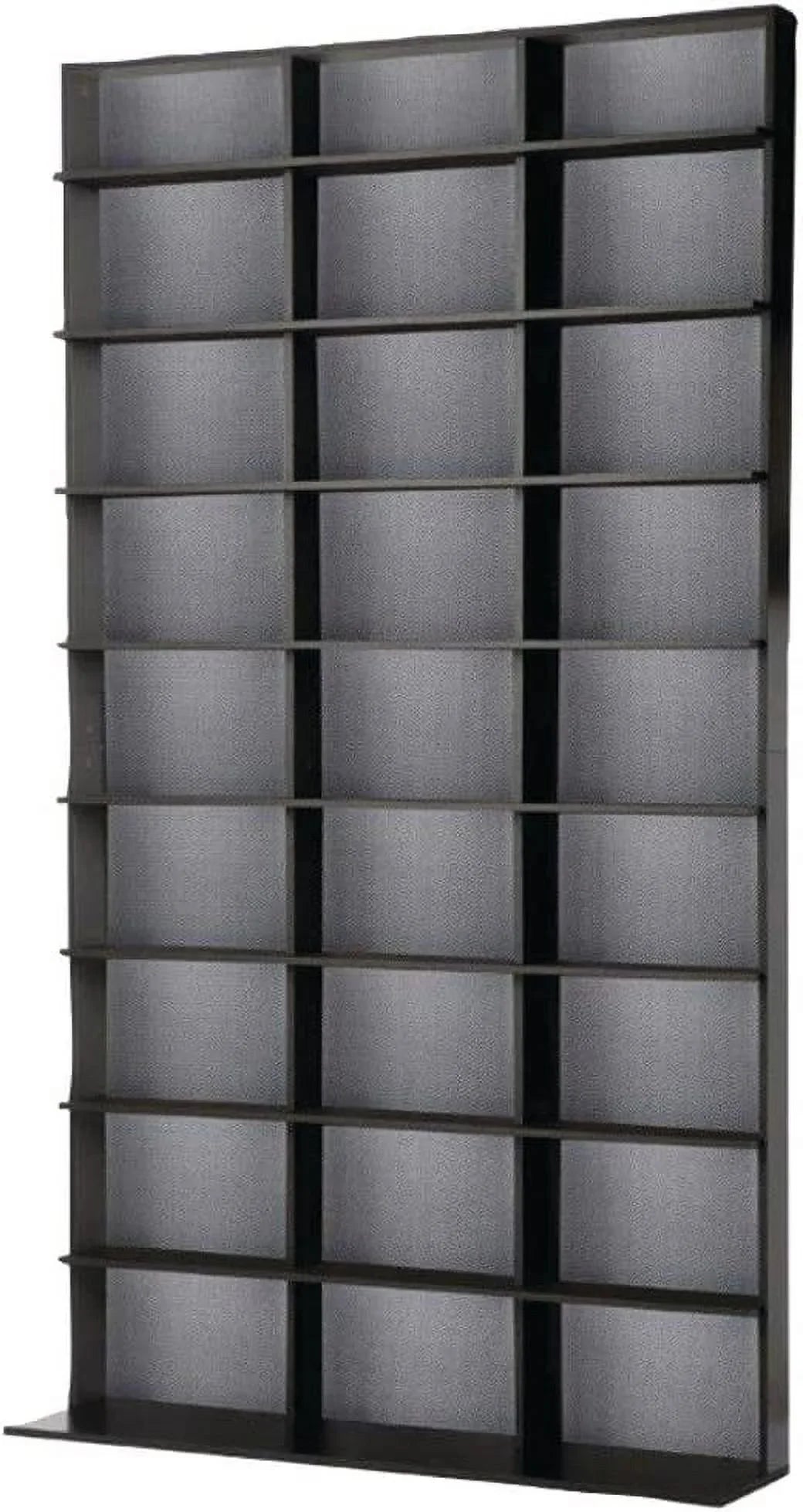 Media Storage Cabinet - Large Tower, Stores 837 s, 630 Blu-Rays, 531 s, 624 PS3/PS4 Games Or 528 Wii Games With 9 Fixed Shelves, PN35435725 In Black