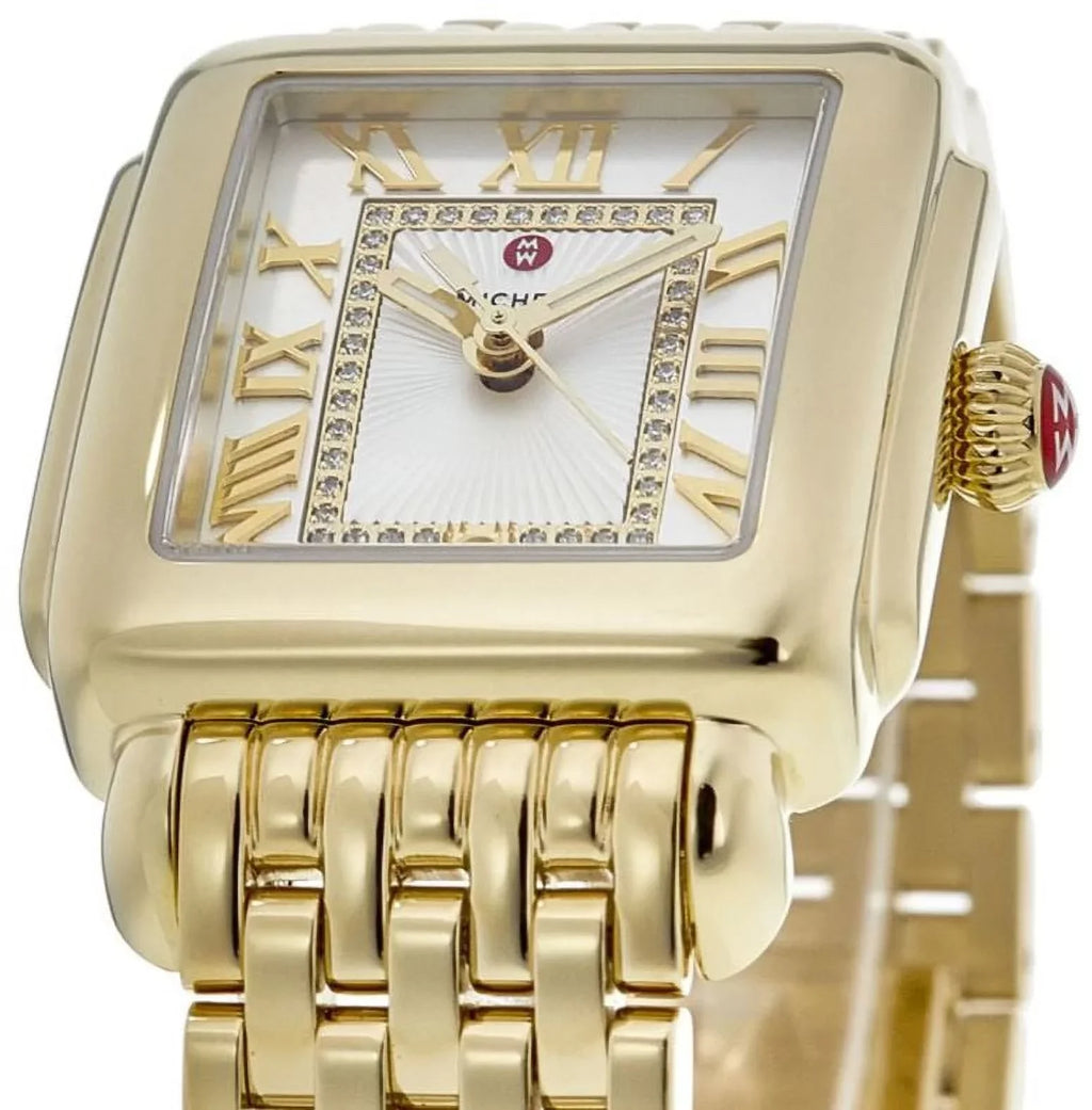 Michele Deco Madison Diamond Silver Dial Women's Watch MWW06G000014
