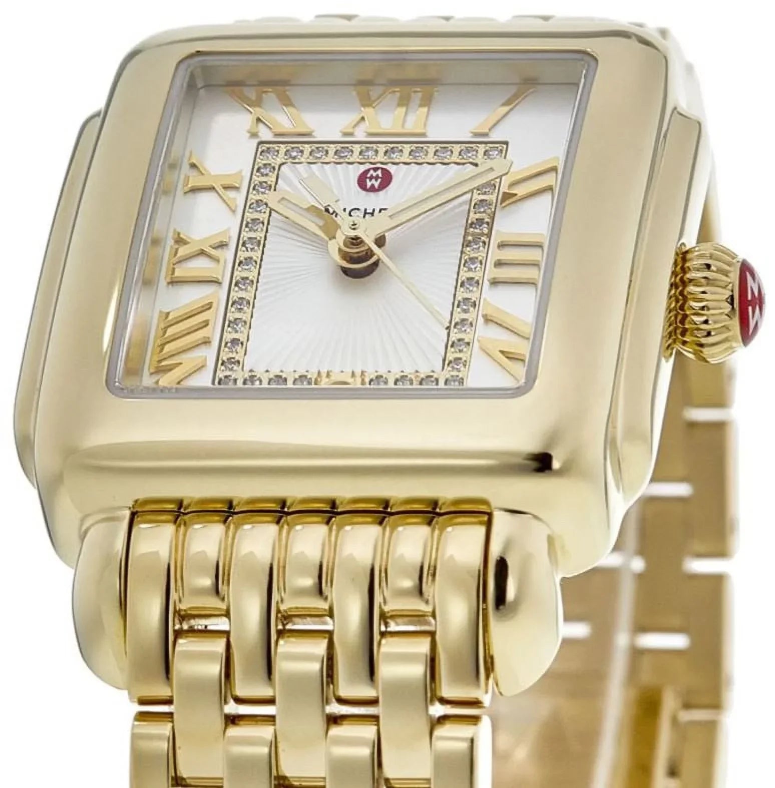 Michele Deco Madison Diamond Silver Dial Women's Watch MWW06G000014