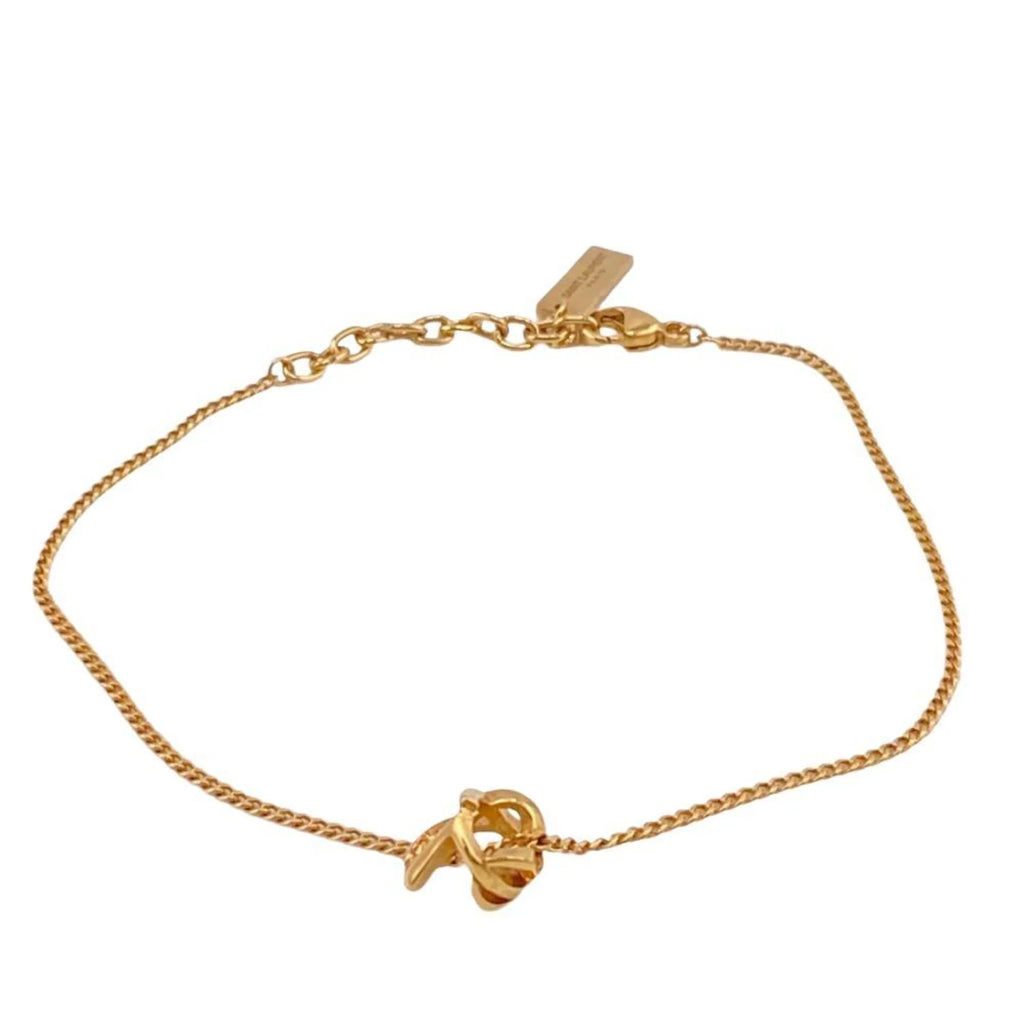 Pre-Owned SAINT LAURENT YSL Bracelet Gold Women's Z0006130 (Good)