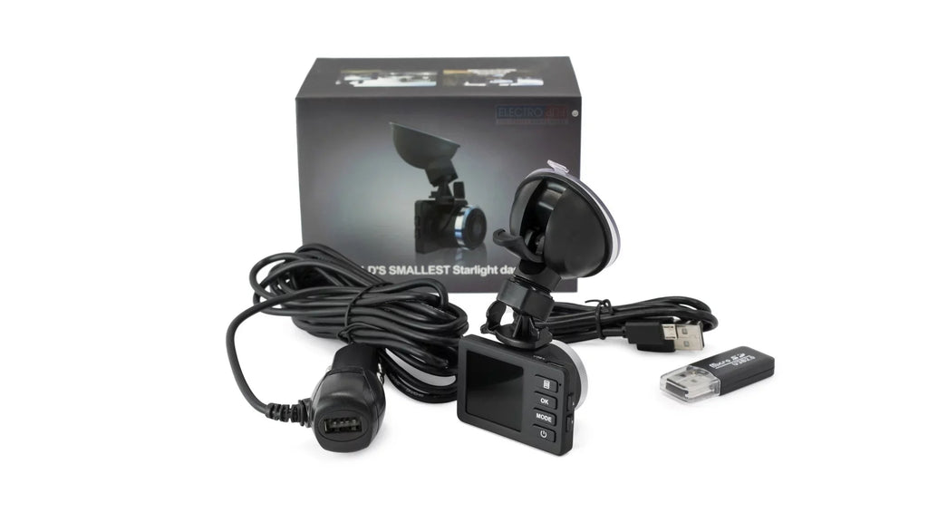 Car Dash Cam Dvr W/ Expandable Memory Card Slot
