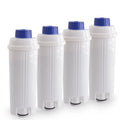 4Pcs Coffee Replacement Filter Cartridge Replacement Filter Coffee Filter Fitting with Delonghi DSL C002 Maker Machine Coffee Machine Accessory Filter for Coffee Maker