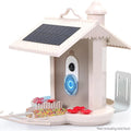 Dcenta Smart Bird Feeder Camera 1080P Auto Capture Bird Video Motion Detection Real-time Notification AI Identify Bird Species IP65 Waterproof 128G TF Cards, Excellent for Bird Lovers