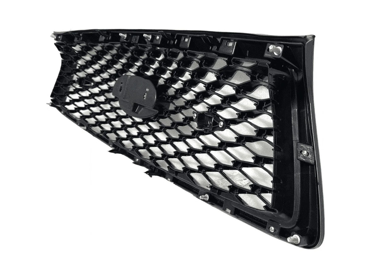 2018 2019 2020 2021 2022 2023 Suitable With Infiniti Q50 Q50s Sport Front Bumper Upper Grille With Sensor Holes And Camera Option Gloss Black