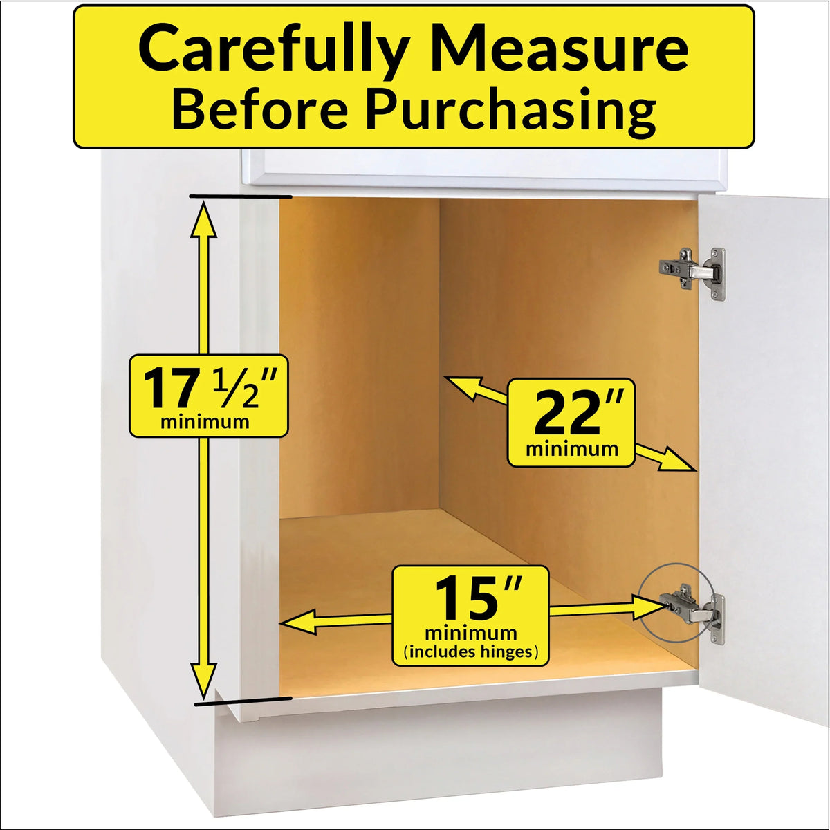 LYNK PROFESSIONAL® SELECT™ Pull Out Cabinet Organizer - Lifetime Ltd Warranty- Slide Out Drawers for Kitchen Cabinets - Sliding Pantry Shelves - Roll Out Shelf for Pots, Pans 14" x 21", Double