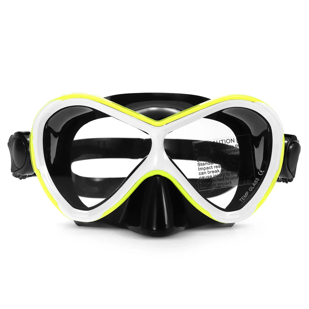 OWSOO Professional Swimming Goggles with Snorkel Tube Set -fog Goggles for Snorkel