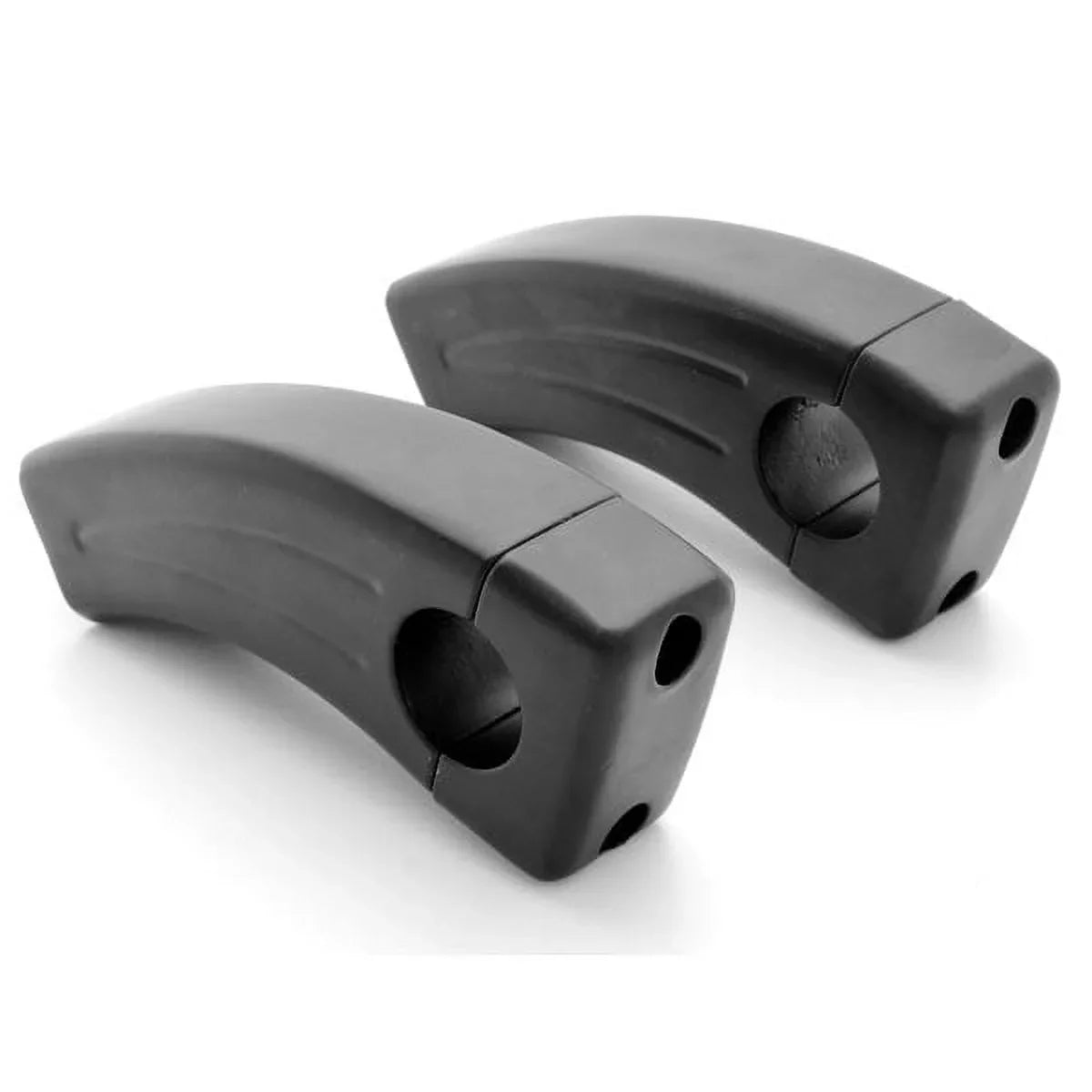 Krator 3.5" Black Motorcycle Handlebar Pullback Risers Suitable with Yamaha TX SR CS YX RD 350 400 500 600 650 750