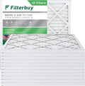 Filterbuy 18x18x1 MERV 8 Pleated HVAC AC Furnace Air Filters (12-Pack)
