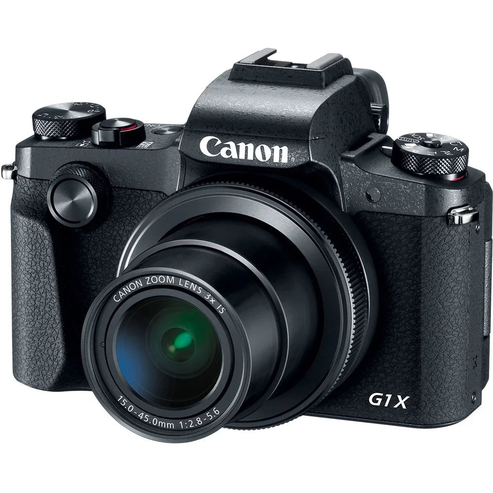 6TH Ave Electronics Bundle For Canon PowerShot G1 X Mark III Digital Camera (2208C001), 64GB Card, 2 x NB13L Battery, Corel Software, Charger, LED Light, Soft Bag + More (International Model)