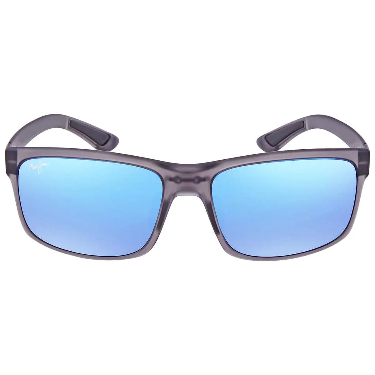 Maui Jim Pokowai Arch Blue Hawaii Rectangular Men's Sunglasses B439-11M 58