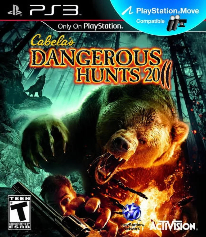 Cabela''s Dangerous Hunts 2011 PS3 (Brand New Factory Sealed US Version) Playsta