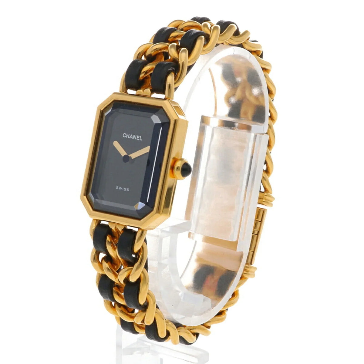 Pre-Owned CHANEL Premiere L Watch GP H0001 Quartz Ladies (Good)