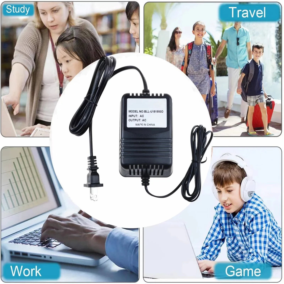 KONKIN BOO Suitable AC Adapter Replacement for Dyson DC59 Motorhead Animal Handheld Cordless Vacuum Cleaner Power Supply Cord Cable PS Battery Charger Mains PSU