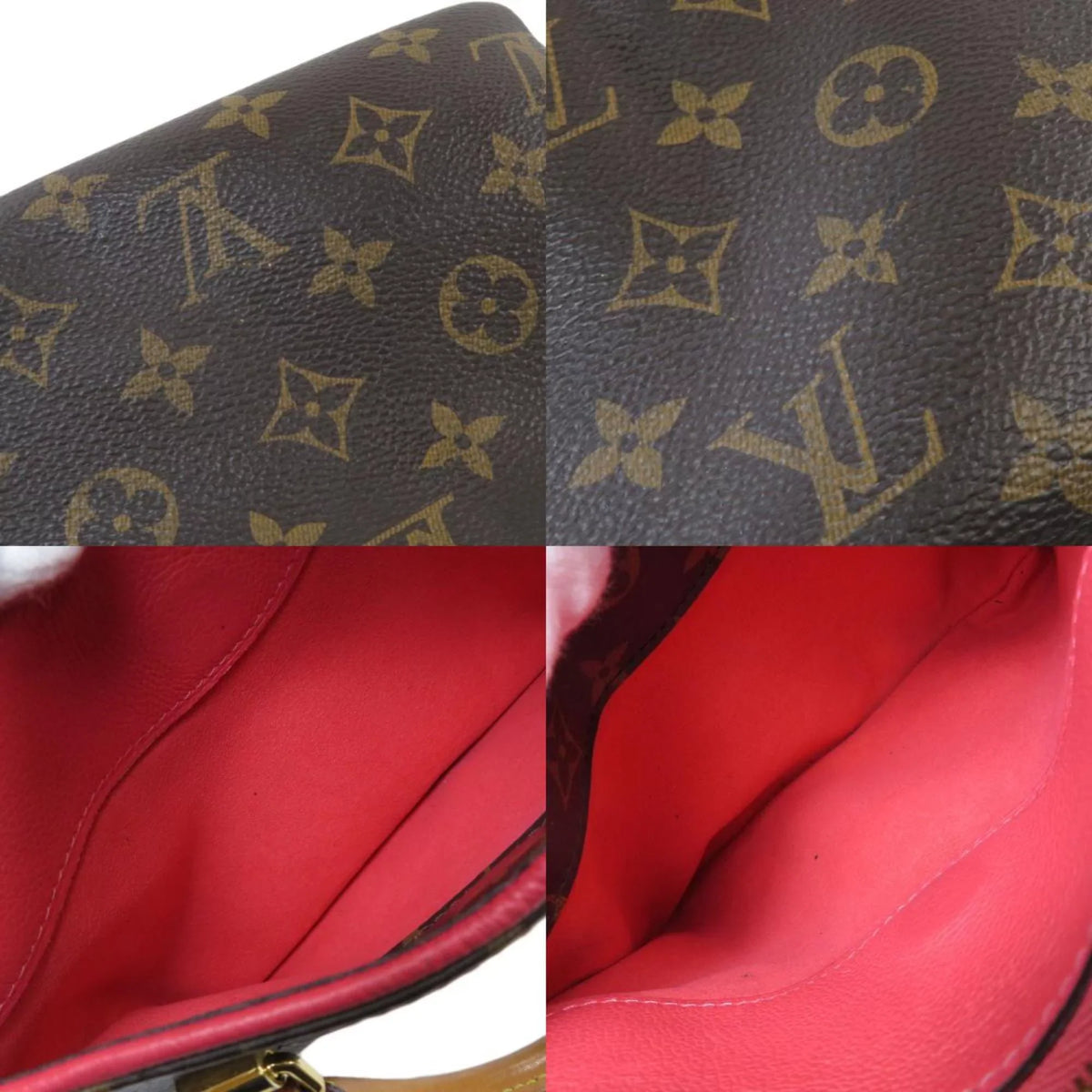Pre-Owned Louis Vuitton M41734 Pallas BB Monogram Handbag Canvas Ladies (Good)