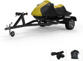 Climate Jet Ski Shield for Yamaha Wave Runner VX Cruiser HO 2015-2019 - Yellow/Black - All Climate - Trailerable - Protects from Rain, Sun, & More! Includes Trailer Straps & Storage Bag