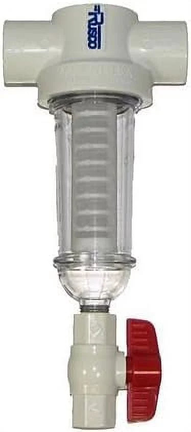 Inch Rusco / Vu-Flow 100 Mesh Spin Down Sediment Water Filter With One Additional Replacement Screen