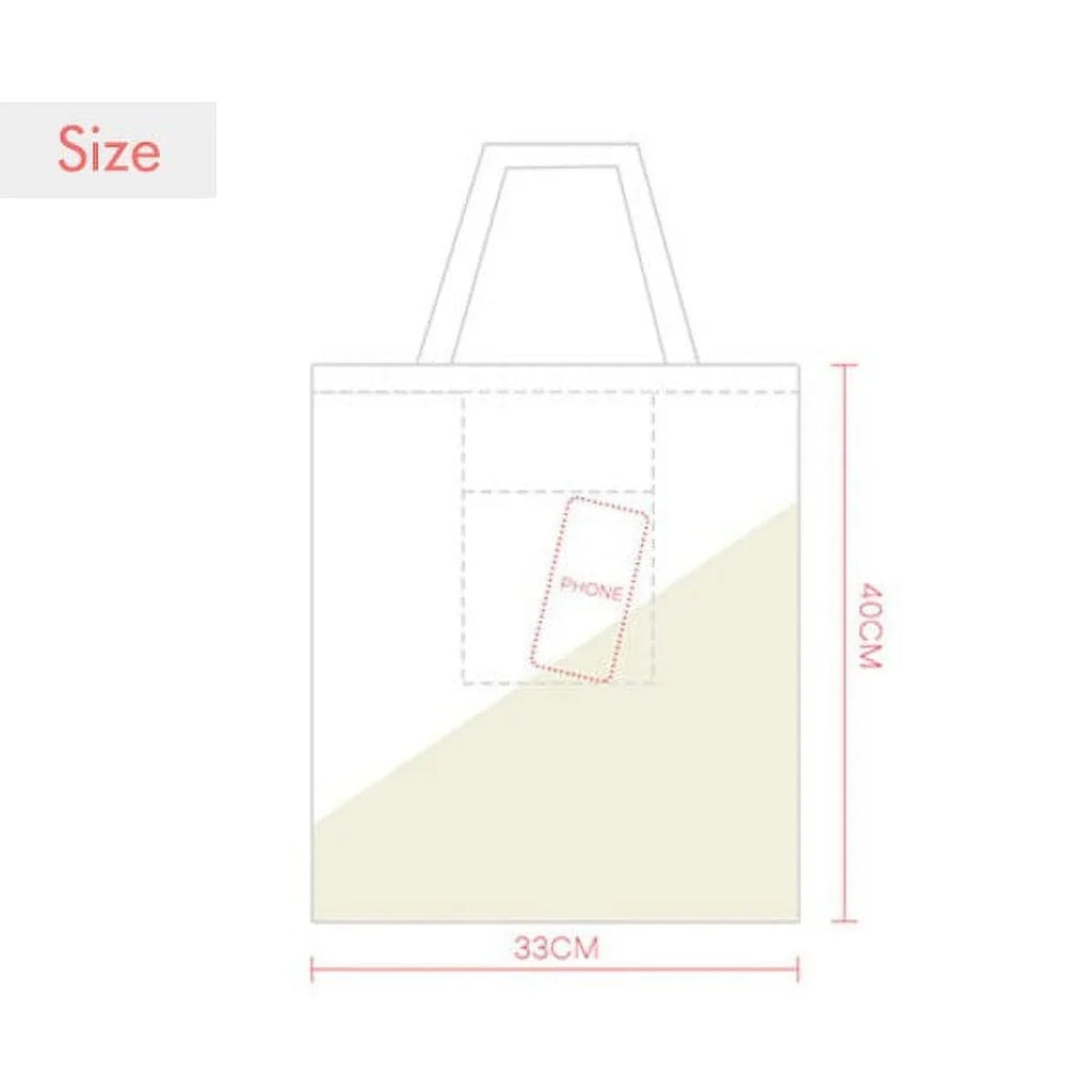 Love Is Patient Love Is Kind Tote Canvas Bag Shopping Satchel Casual Handbag