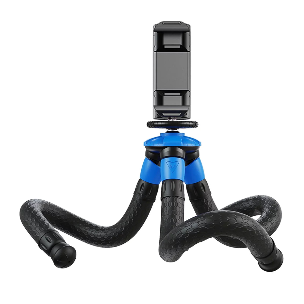 APEXEL APL-JJ07 Detachable Flexible Octopus Tripod Portable Travel Mobile Phone Tripod with Foldable Phone Clip Matching with DSLR Max Load 3kg